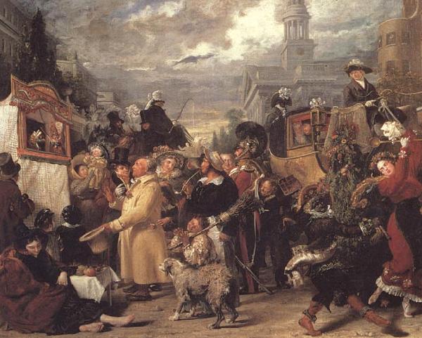 Benjamin Robert Haydon Punch or May Day oil painting image